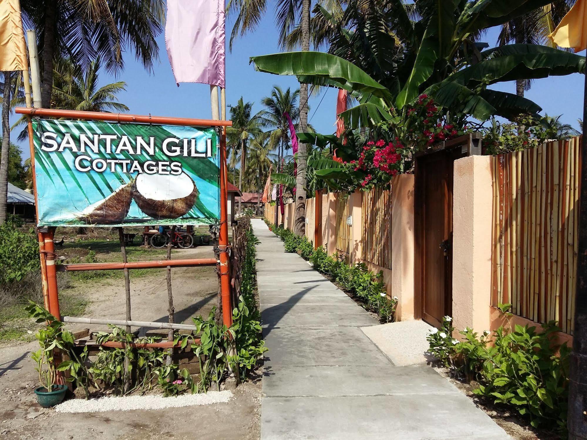 Santan Gili Cottages Gili Trawangan Bagian luar foto